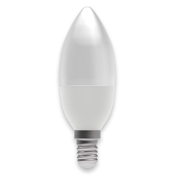 Bell 60510 3.9W LED Candle Opal - SES, 2700K 470lm