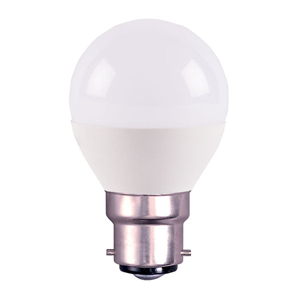 Bell 60520 2.1W LED 45mm Round Ball Opal - BC, 2700K 250lm