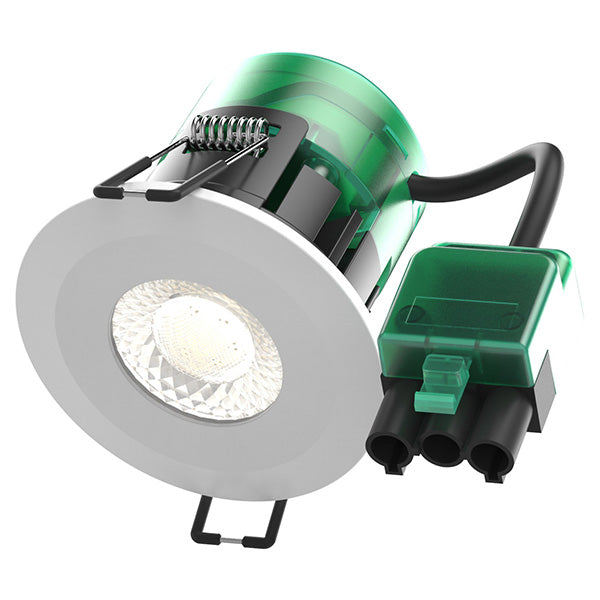 Bell 10510 7W Firestay CCT LED Downlights - Dim, P&P, 40° Beam Angle - Tool Free Termination 550-600lm