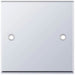 Selectric 7M-Pro Polished Chrome 1 Gang Blank Plate