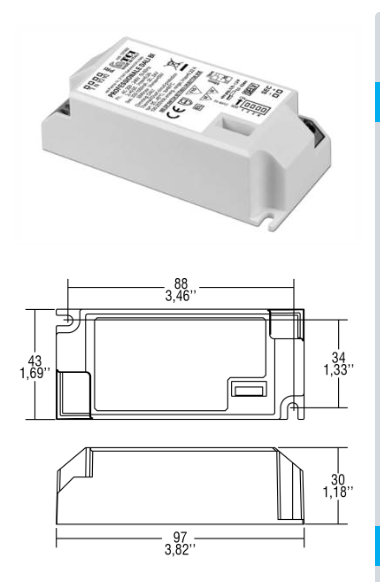 PROFESSIONAL DALI BI (127492) - LED Drivers  TCI - Easy Control Gear