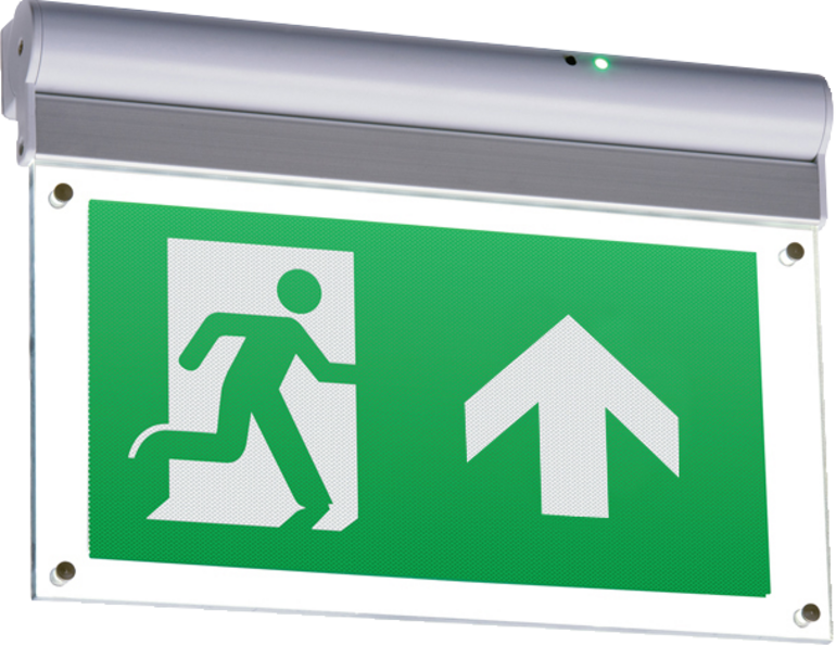 Knightsbridge EMEXITL 230V IP20 Wall or Ceiling Mounted LED Emergency Exit Sign