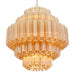 Bailey 140950 - Chandelier Evita S Gold Bailey Bailey - The Lamp Company