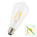 Bailey - 141866 - LED FIL Night Sensor ST64 E27 4W (35W) 400lm 827 Clear Light Bulbs Bailey - The Lamp Company