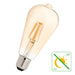 Bailey - 141867 - LED FIL Night Sensor ST64 E27 4W (29W) 300lm 822 Gold Light Bulbs Bailey - The Lamp Company