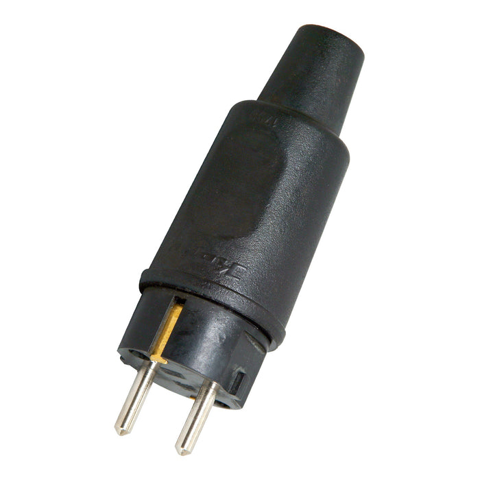 Bailey 142010 Kopp 179516054 Plug w/ground Rubber IP44 Black (Pack of 10)