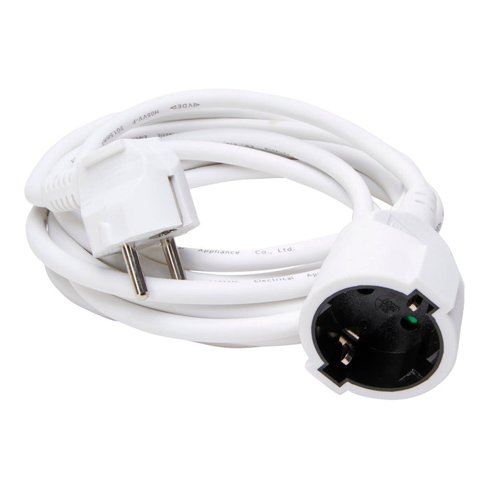 Bailey 142038 Kopp 143201018 Extension Cord 3C 3M White (Pack of 10)