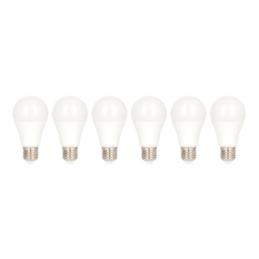 Bailey - 144582 - EcoPack 6pcs LED A60 E27 6W (42W) 510lm 827 Opal Light Bulbs Bailey - The Lamp Company