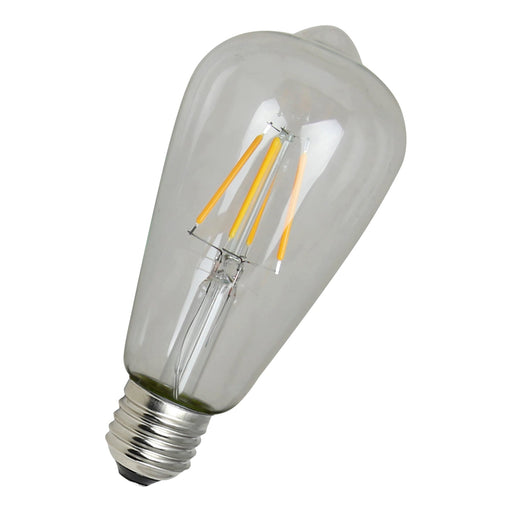 Bailey - 142433 - LED FIL Outdoor ST64 E27 4W (37W) 420lm 827 Clear Light Bulbs Bailey - The Lamp Company