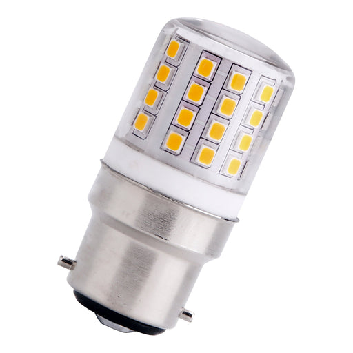 Bailey - 142595 - LED B22d T27X58 100V-260V 4W (42W) 500lm 830 Clear Light Bulbs Bailey - The Lamp Company