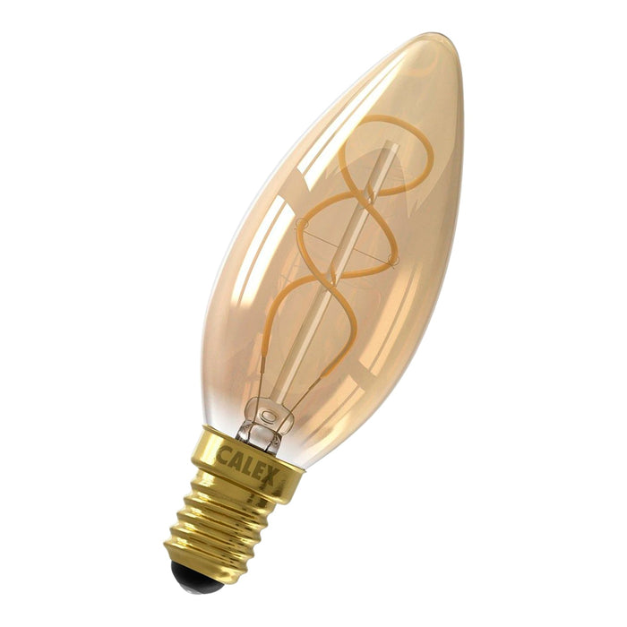 Bailey 142831 - LED Fil C35 E14 240V 4W 2100K Gold Dimm Bailey Bailey - The Lamp Company