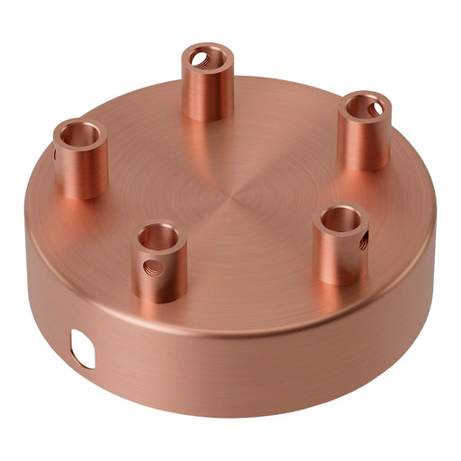 Bailey 142925 - Ceiling Cup Metal Satin Copper 5 holes dia 100mm Bailey Bailey - The Lamp Company