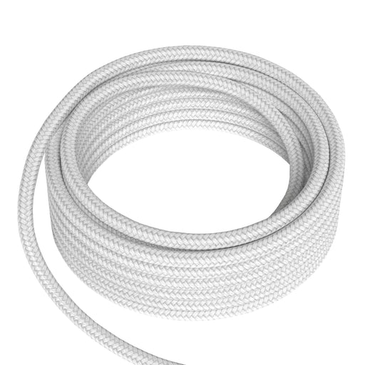Bailey 142952 - Textile Cable 2x0.75mm2 3m White Bailey Bailey - The Lamp Company