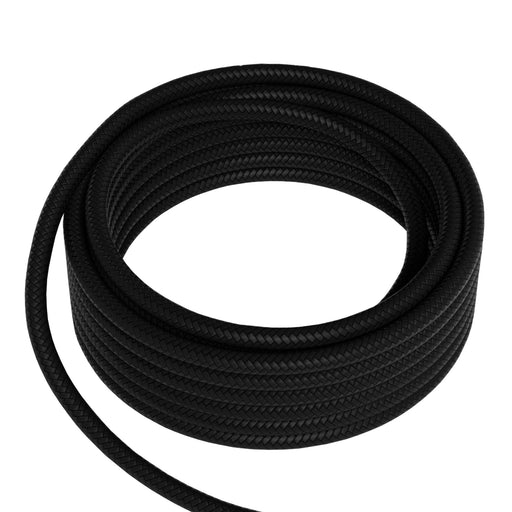 Bailey 142955 - Textile Cable 2x0.75mm 1.5m Black Bailey Bailey - The Lamp Company