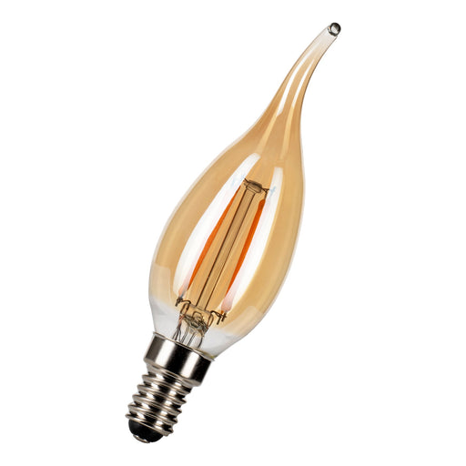 Bailey - 143055 - LED FIL C35 Cosy E14 DIM 4W (29W) 300lm 822 Gold Light Bulbs Bailey - The Lamp Company