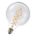 Bailey 143573 - LED Filament G125 E27 240V 6.5W 2200K CL Dimm LED Globe Light Bulbs Bailey - The Lamp Company