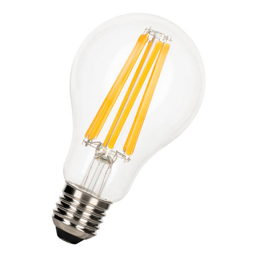 Bailey - 143623 - LED FIL A70 E27 16W (150W) 2452lm 827 Clear Light Bulbs Bailey - The Lamp Company