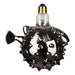 Bailey - 143869 - LED Blowfish Black E27 DIM 4W (11W) 100lm 922 Light Bulbs Bailey - The Lamp Company