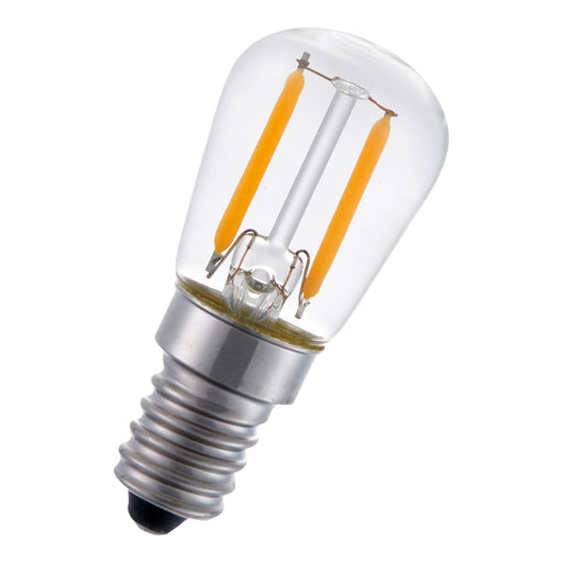 Bailey - 144061 - LED Fil P26X58 E14 DIM 1.5W (15W) 140lm 925 CL Light Bulbs Bailey - The Lamp Company