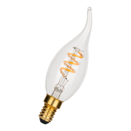 Bailey - 144333 - SPIRALED Basic C35 Cosy E14 DIM 3W (20W) 190lm 822 Clear Light Bulbs Bailey - The Lamp Company
