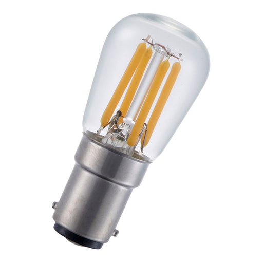 Bailey - 144690 - LED Fil P26X56 Ba15d DIM 3W (20W) 190lm 925 CL Light Bulbs Bailey - The Lamp Company
