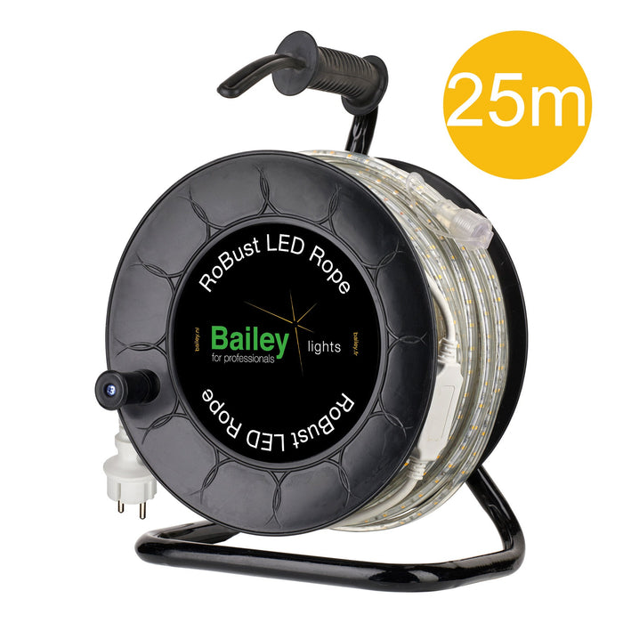 Bailey 145829 RoBust LED Rope HO 25M 9W/m 760lm/m 4000K IP65 on Reel