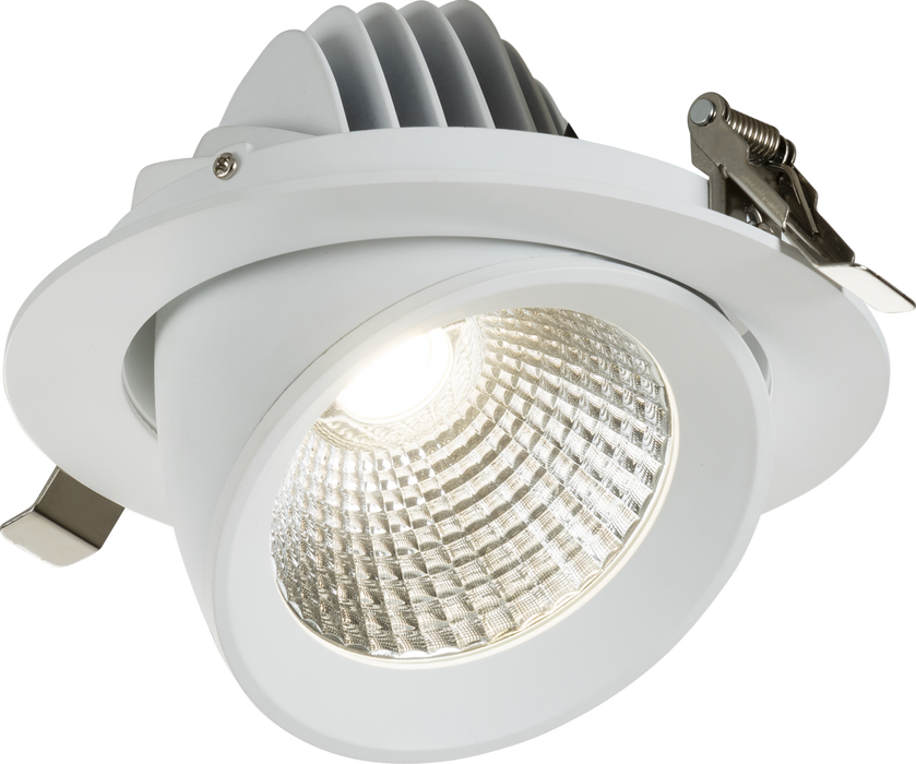 Knightsbridge SA1525C SARA 230V IP20 LED Recessed Tri-Wattage and CCT Scoop Downlight - 15/ 20/ 25W