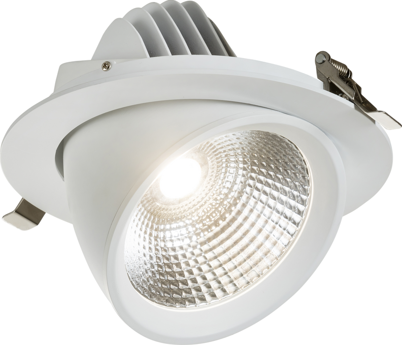 Knightsbridge SA3040C SARA 230V IP20 LED Recessed Tri-Wattage and CCT Scoop Downlight - 30/ 35/ 40W