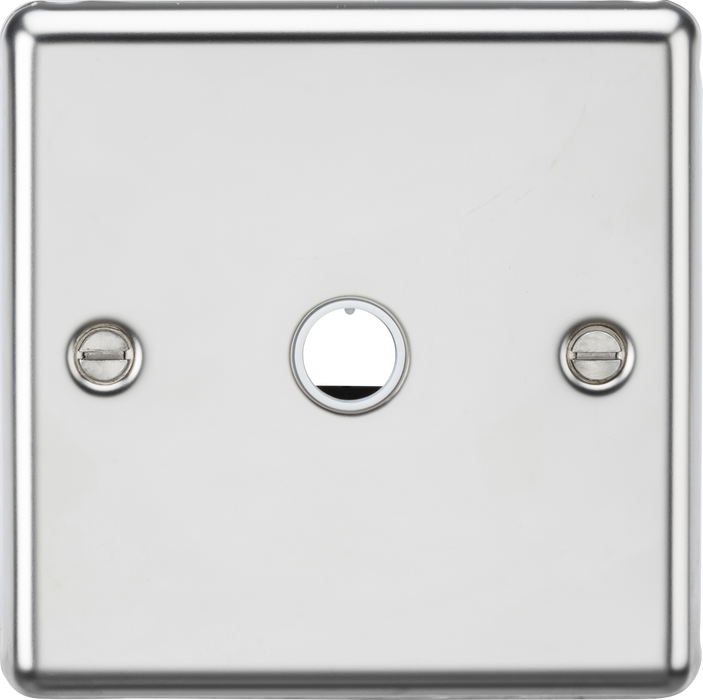 Knightsbridge CL8342PC 20A Flex Outlet Plate - Polished Chrome