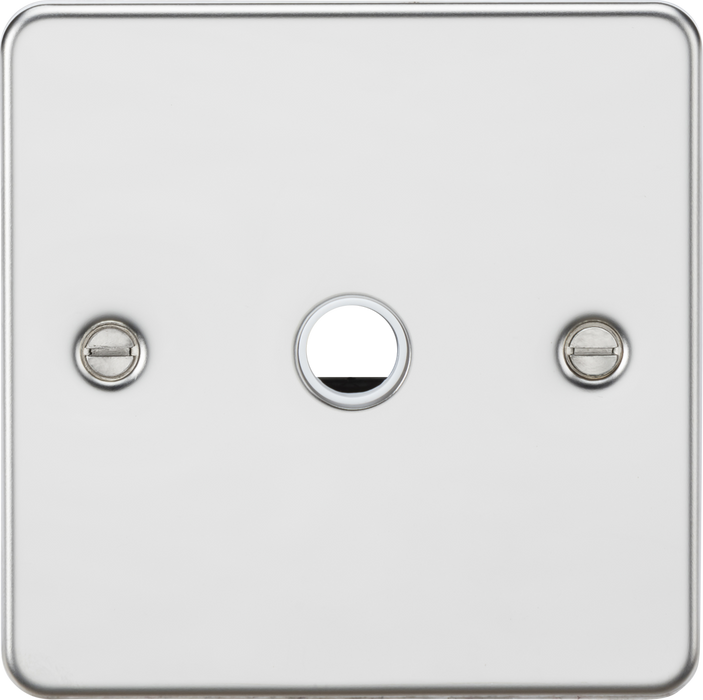 Knightsbridge FP8342PC 20A Flex Outlet Plate - Polished Chrome