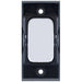 Selectric GRID360 Polished Chrome 10A Retractive Switch Module with Black Insert