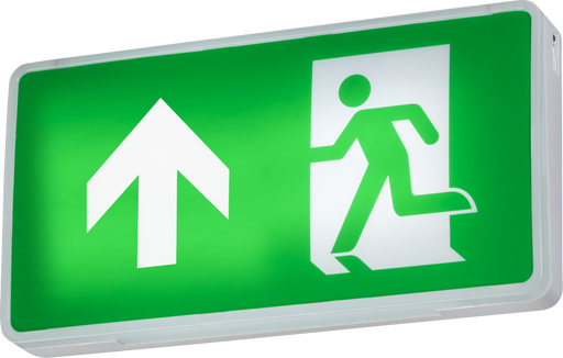 Knightsbridge EMRNST - 230V IP20 4W LED Emergency Exit Sign - Self-Test Emergency Lighting Knightsbridge - Easy Control Gear