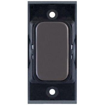 Selectric GRID360 Black Nickel Blank Module with Black Insert