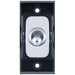 Selectric GRID360 Polished Chrome 10A Intermediate Toggle Switch Module with Black Insert