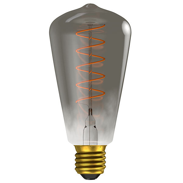 Bell 60030 4W LED Vintage Soft Coil Squirrel Cage Dimmable - ES, Gunmetal, 4000K 150lm