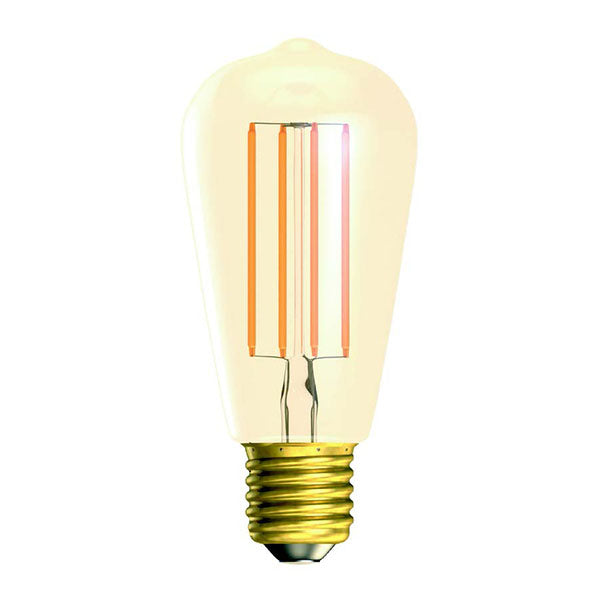 Bell 60216 Aztex 6W LED CRI90 Vintage Squirrel Cage Dimmable - ES, Amber, 2200K 560lm