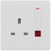 Selectric Smooth 1 Gang 13A DP Switched Socket with Neon