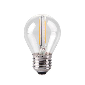 2W Golf, Traditional glass light bulb with LED filament E27 ( ES ) KOSNIC - Easy Control Gear