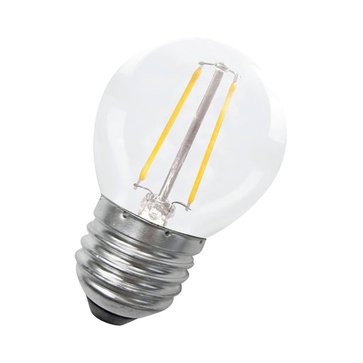 Bailey - 80100035104 - LED FIL G45 E27 2W (19W) 180lm 827 Clear Light Bulbs Bailey - The Lamp Company