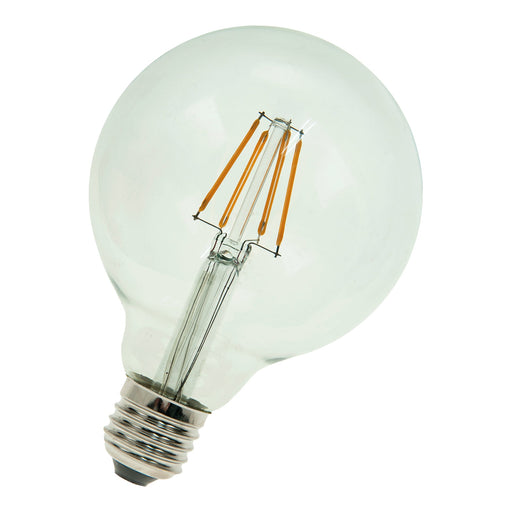 Bailey - 142584 - LED FIL G95 E27 DIM 4W (35W) 400lm 827 Clear Light Bulbs Bailey - The Lamp Company
