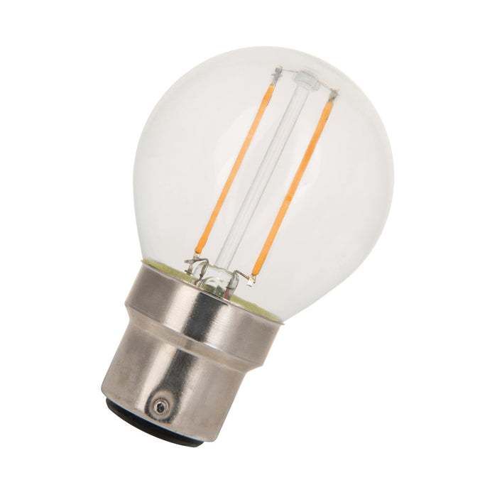 Bailey - 80100038374 - LED FIL G45 B22d 130V 2W (22W) 220lm 827 Clear Light Bulbs Bailey - The Lamp Company