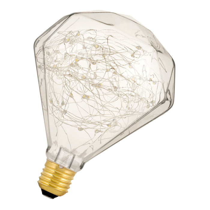 Bailey - 80100039959 - WIRELED Diamant E27 1.5W 80lm 2500K Clear Light Bulbs Bailey - The Lamp Company