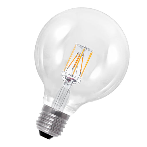 Bailey - 80100040293 - LED FIL WarmDim G125 E27 6W (50W) 640-120lm 927-919 CL Light Bulbs Bailey - The Lamp Company