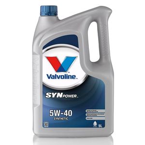 VALVOLINE SYNPOWER A3/B4 5W-40 SYNTHETIC ENGINE OIL 5L - 872382