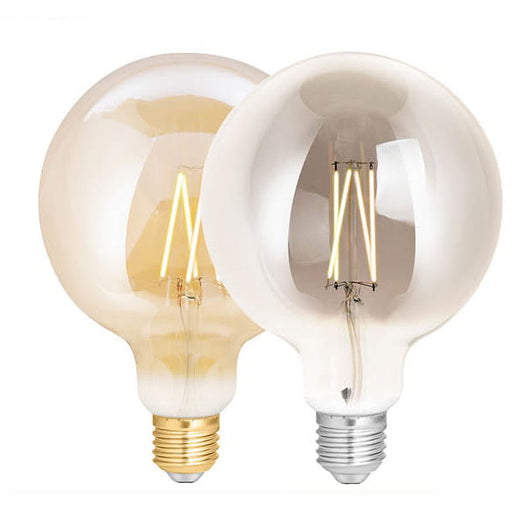 6.5w G125 Filament Lamp  E27 Smokey/Amber Wiz Connected smart bulbs 4 - Easy Control Gear