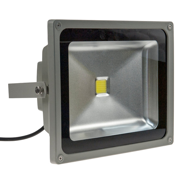 Bailey - 90500031645 - LED Floodlight Grey 50W 5130lm 6500K 100V-240V Light Bulbs Bailey - The Lamp Company