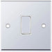 Selectric 7M-Pro Polished Chrome 1 Gang 10A Intermediate Switch with White Insert