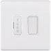 Selectric 5M-Plus Matt White 13A DP Switched Fused Connection Unit with White Insert