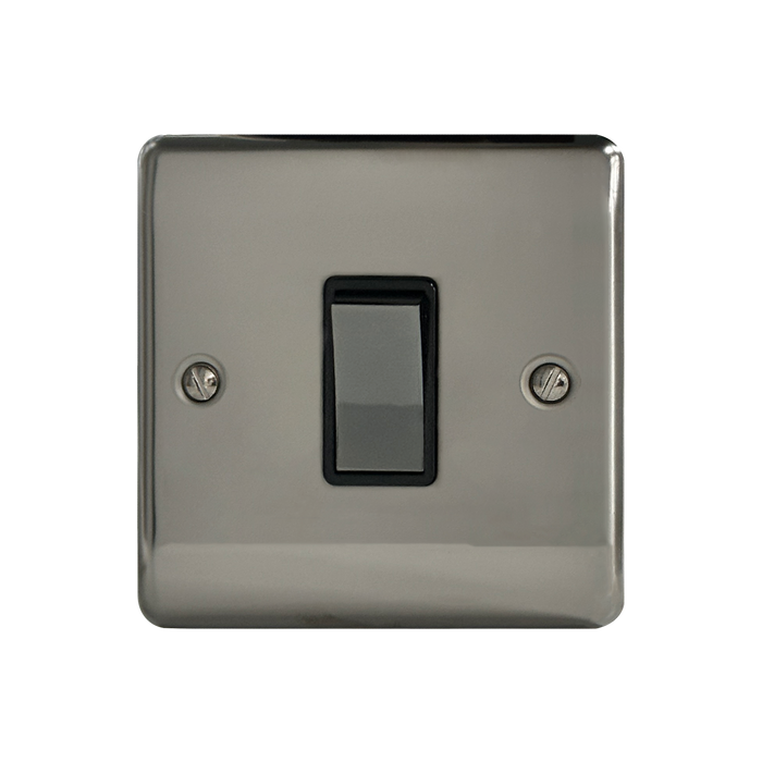 Caradok 10A Retractive Switch Black Nickel