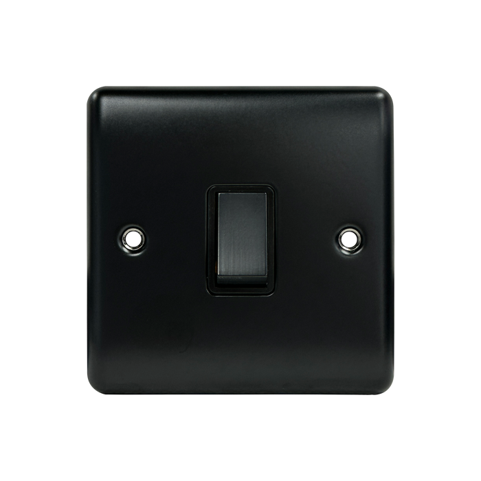 Caradok 20A DP Switch Matt Black